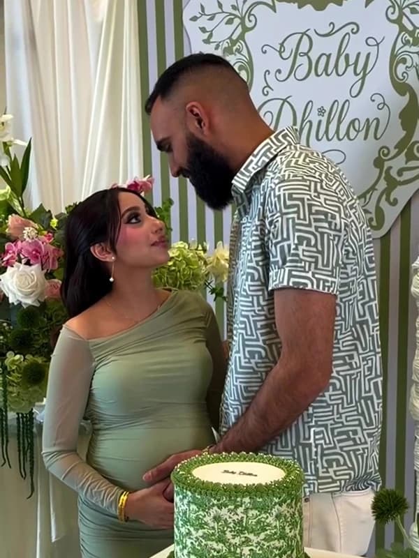 Baby shower celebration