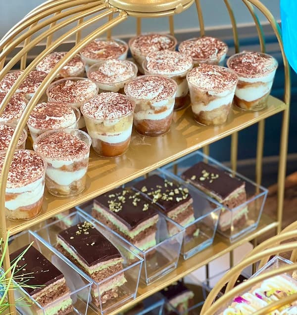 Baby shower dessert table