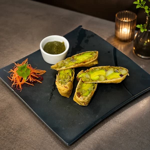 Avocado Chaat Roll