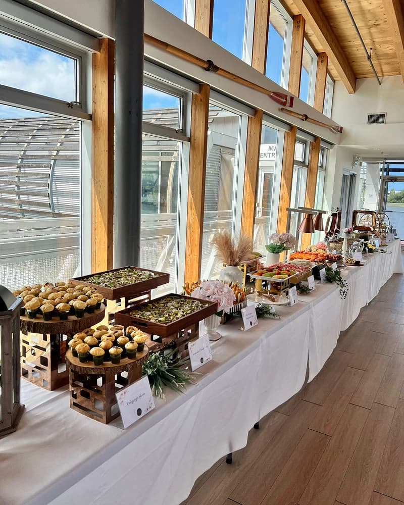 Bridal shower garden party