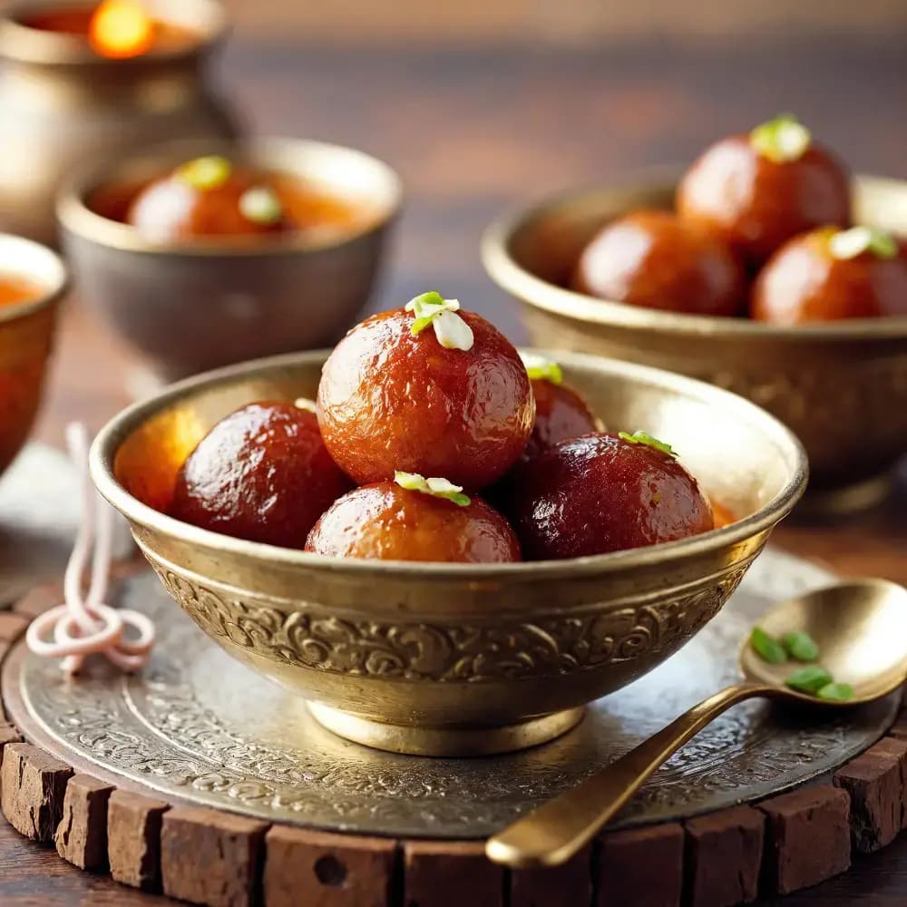 Warm Gulab Jamun